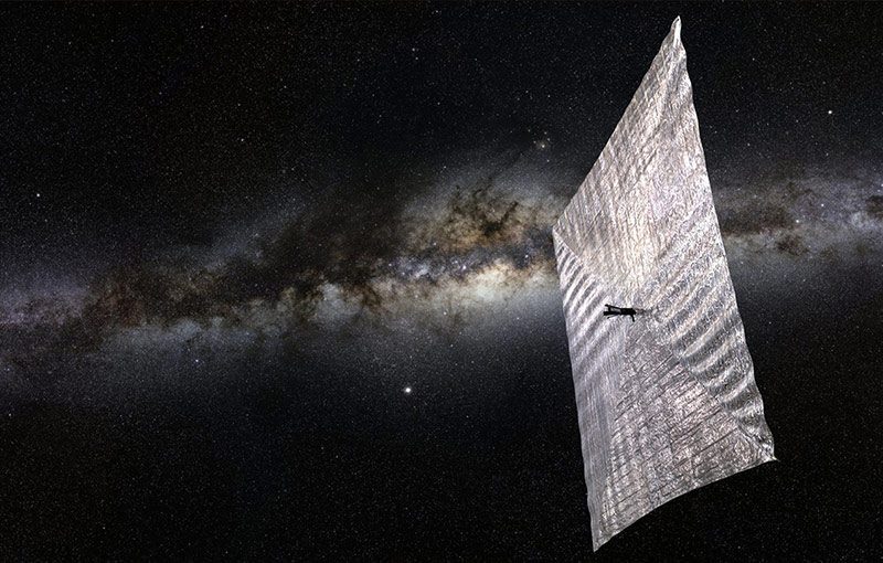 solar sailing spacecraft